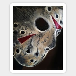 Jason Mask Sticker